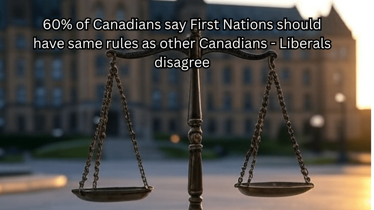 60% of Canadians say First Nations communities should have same rules as other Canadians – Liberals&nbsp;disagree